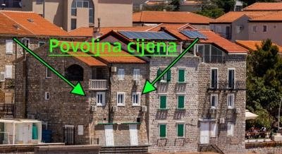 Appartement directement en bord de mer, logement privé à Petrovac, Monténégro